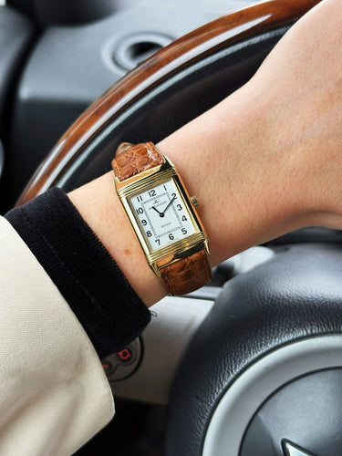 Montre Jaeger-LeCoultre - Montre Reverso 250.1.86 or jaune 58 Facettes