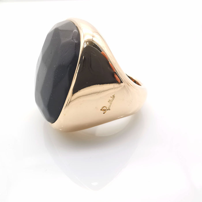 POMELLATO Ring "Victoria"Jet pink gold