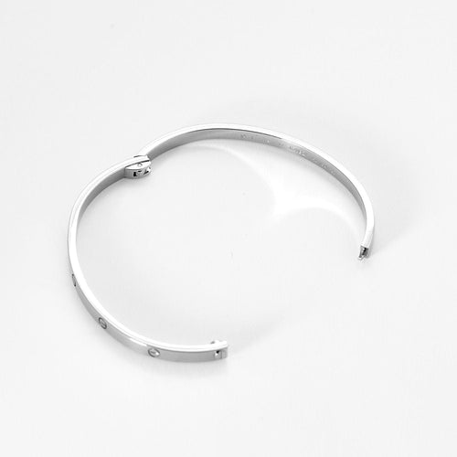 Bracelet Cartier - Love - Petit Modèle - Bracelet en or gris 58 Facettes CAN1541