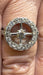 Bague 52 Bague ancienne or blanc et diamants 58 Facettes