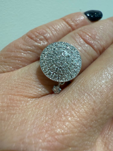 Bague MontBlanc - Bague « La Dame Blanche » Or blanc et diamants 58 Facettes 1.0001961/1