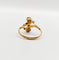Bague 53 Bague toi et moi antique en or 18k et diamants taille roses 58 Facettes A06393