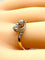 Bague 54 Bague toi et moi en or 18 carats en diamants, vers 1900 58 Facettes AB553