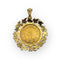 Pendentif Pendentif or Pièce 20 Francs Napoléon tête nue 1860 58 Facettes 149052824