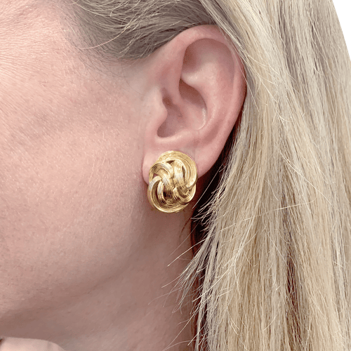 Boucles d'oreilles Boucles d'oreilles TIFFANY & CO, or jaune. 58 Facettes 34602