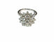 Bague 54 Bague ancienne en or blanc 18 carats et diamants 58 Facettes