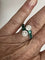 Bague 60 Bague Toi & Moi Or Gris Emeraudes Diamants 58 Facettes LOT 6389