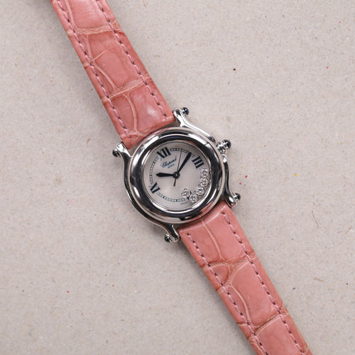 Montre CHOPARD - Montre Happy Sport Diamant – 27/8245-23 58 Facettes 811-24344