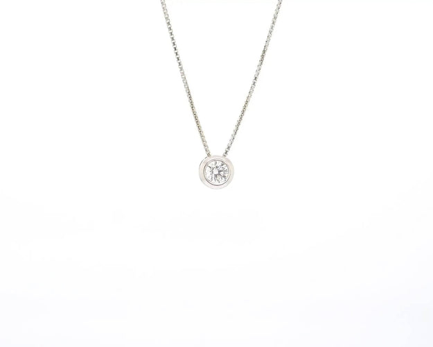 Collier Collier à point lumineux 0,60 ct 58 Facettes 13124