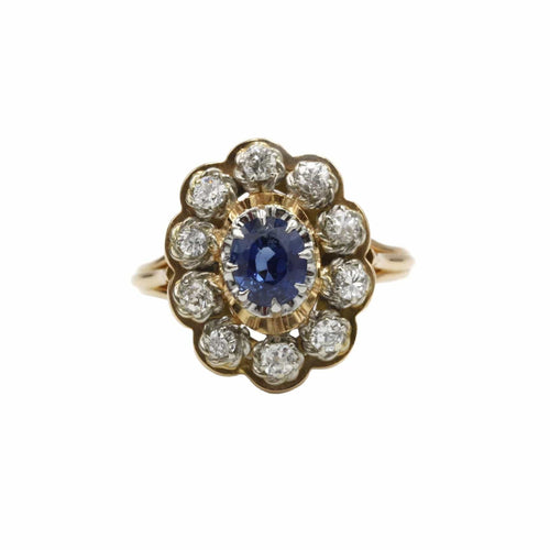 Bague 56 Bague or, saphir et diamants 58 Facettes 1031