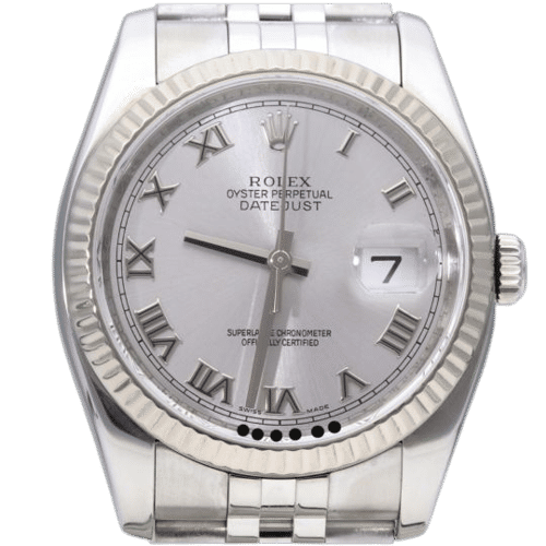 Montre Rolex Montre Date Just 36 58 Facettes MT43244