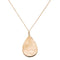 Collier Ginette NY Collier Pendentif Bliss on Chain Or rose 58 Facettes 2656234CN