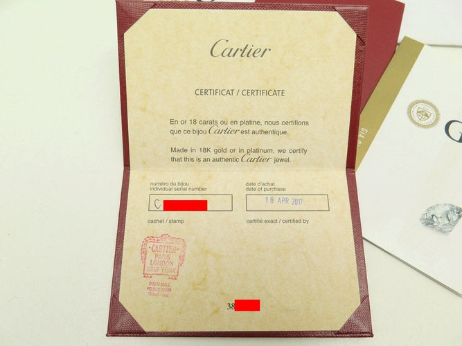 Boucles d'oreilles boucles d'oreilles CARTIER galanterie diamants 0.7ct or 18k s 58 Facettes 271158