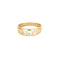Bague 57 Bague or Jaune sertie de diamants 58 Facettes 1-0000171/4