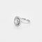 Bague 54 Solitaire vers 1930 en platine et diamants 58 Facettes 250228