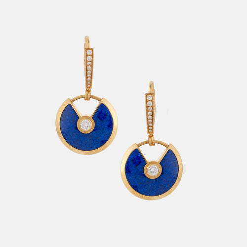 CARTIER - Boucles d'oreilles Amulette 58 Facettes