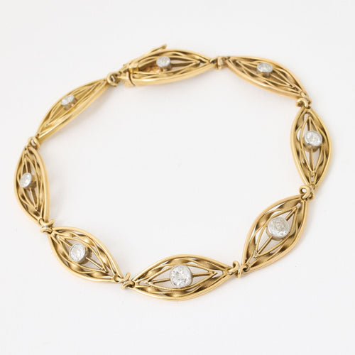 Bracelet Bracelet 7 diamants 58 Facettes