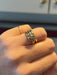 Bague 52.5 Bague serpent victorienne en or jaune avec diamant 58 Facettes