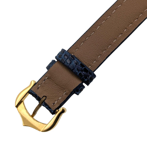 Montre Cartier Colisée 18k Gold also called Rivoli 8109 Circa 1985 Round 58 Facettes