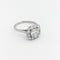 Bague 59 Bague Pompadour en or blanc Platine et diamants 58 Facettes 30884