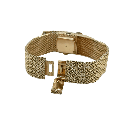 Montre Bracelet Montre Ruban Tressé - Or jaune et Diamants 58 Facettes 1.0000912/1