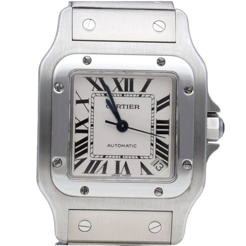 Montre Cartier Montre Santos Galbée Xl 58 Facettes MT42459