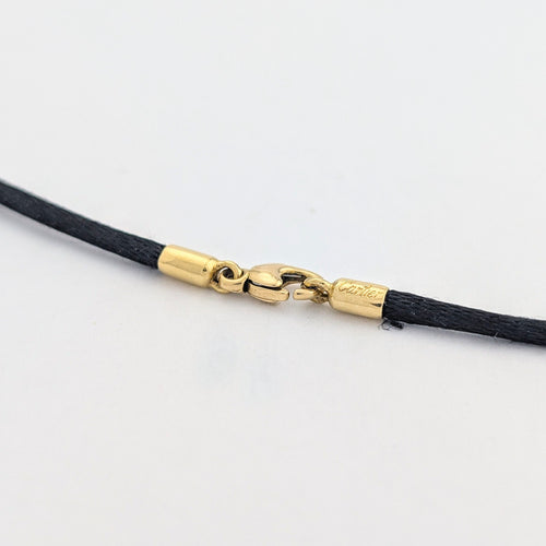 Collier Collier Cartier 1/8 oz en or jaune et diamant 58 Facettes 32036