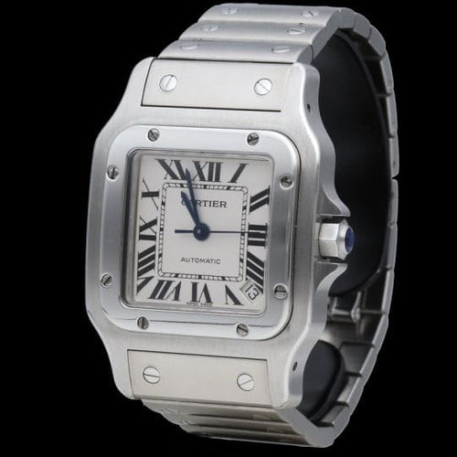 Montre Cartier Montre Santos Galbée Xl 58 Facettes MT44079