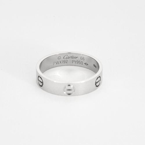 Bague 66 CARTIER - Love - Bague en platine 58 Facettes 58FC2-1
