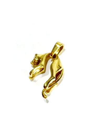 Pendentif Pendentif Guépard or jaune 58 Facettes