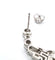 Boucles d'oreilles Boucles d'oreilles en platine massif serties de diamants 58 Facettes