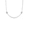 Collier Collier en or blanc et diamants 58 Facettes B240626