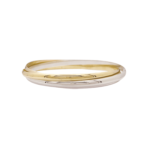 Trois joncs en trois tons d'or. 58 Facettes 34416