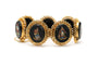 Bracelet Bracelet Napoléon III or jaune serti de micro-mosaïques 58 Facettes 22785