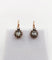 Boucles d'oreilles Dormeuses victoriennes or rose et diamant 58 Facettes A05396