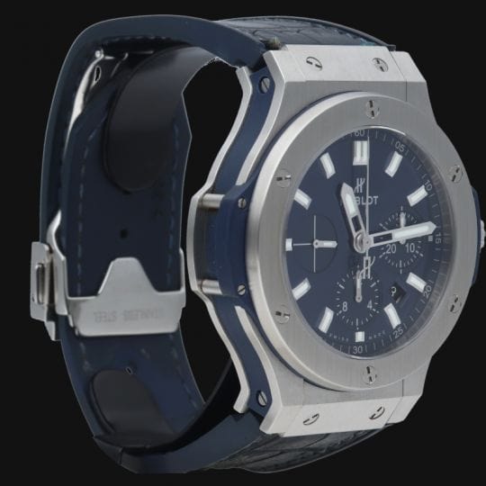 Montre Hublot Montre Big Bang 44 Chronograph Steel Blue 58 Facettes MT40198