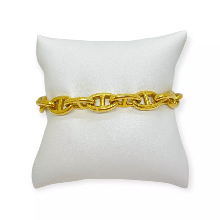 Bracelet Bracelet maille marine or jaune 58 Facettes 330069617