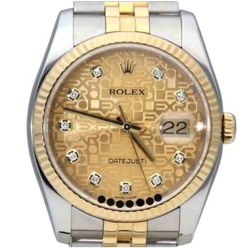 Montre Rolex Montre Date Just 36 58 Facettes MT42531