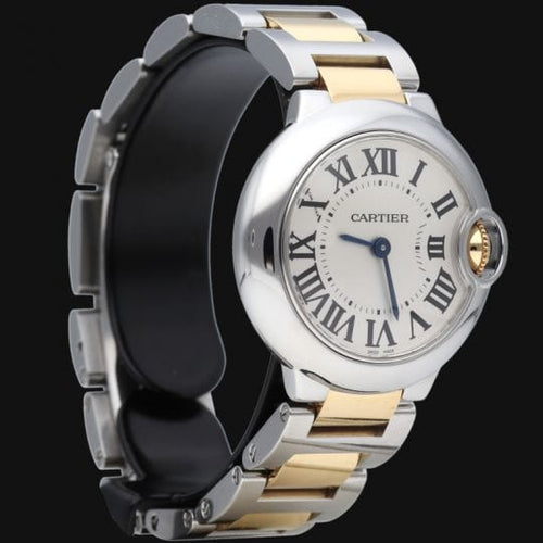 Montre Cartier Montre Ballon Bleu De Cartier 28Mm Quartz 58 Facettes MT43008