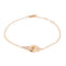 Bracelet Dinh Van Bracelet Menottes Or rose 58 Facettes 3946313RV