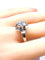 Bague 57 Bague or blanc, diamant 1,95 carat, époque ART DECO 58 Facettes AB654