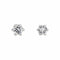 Boucles d'oreilles Boucles d'oreilles  Puces Or blanc Diamant 58 Facettes 1653923CN