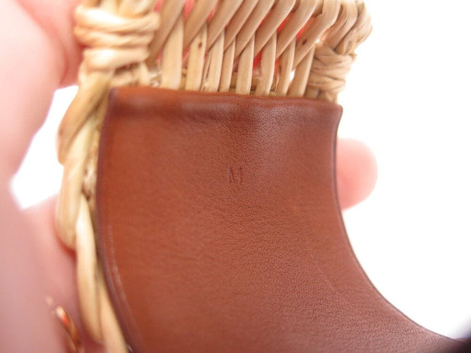 Collier bracelet HERMES collier de chein medor picnic osier 18cm boite 58 Facettes 267665