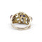 Bague 51 Bague or jaune saphir grenats diamants 58 Facettes 200015R