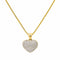 Collier Collier Coeur Or jaune, Or blanc Diamant 58 Facettes 3754273CN