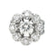 Bague 53 Bague Marguerite Or blanc, Platine Diamant 58 Facettes 4328900CN