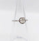 Bague 49 Bague solitaire art deco Platine diamant taille ancienne coussin 0.60 carat (circa 1920) 58 Facettes A06196