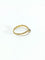 Bague 57.5 Bague or jaune et saphir 58 Facettes