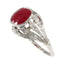 Bague 52 Bague de rêve décorative en rubis et diamants birmans 58 Facettes 16319-0014