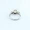Bague 54 Bague en or blanc et diamants 58 Facettes 31885